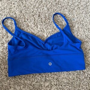 lululemon athletica Vibrant Blue Sports Bra